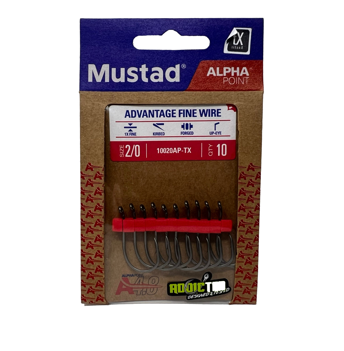 **NEW** ADX Advantage Fine Wire Bait Hook 10PK