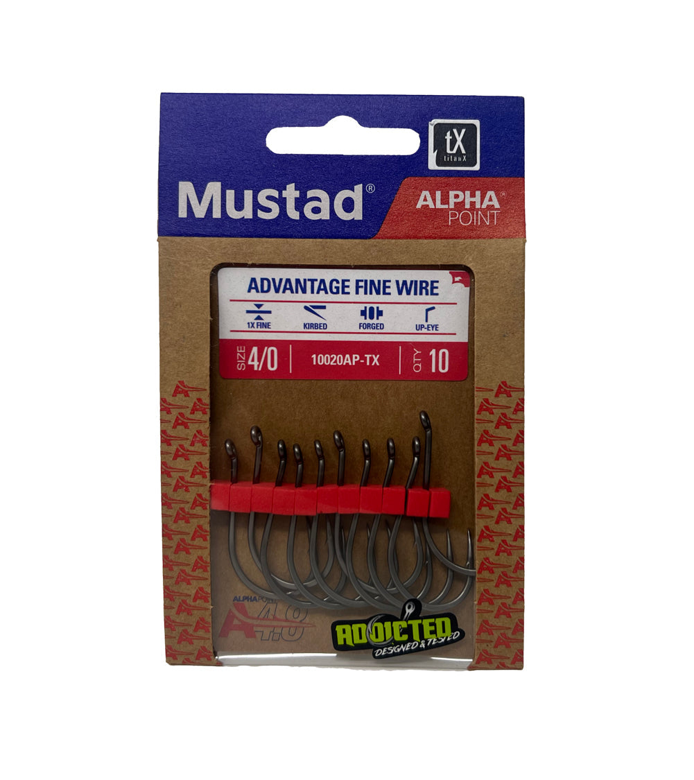 **NEW** ADX Advantage Fine Wire Bait Hook 10PK