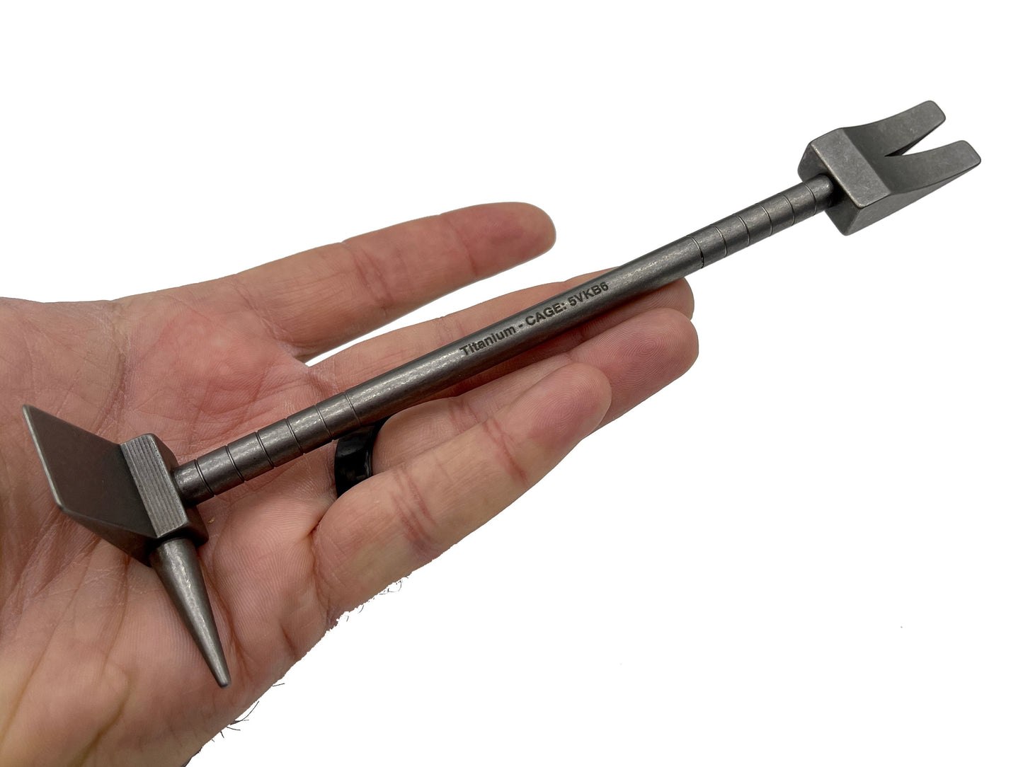 8" Ti Hooligan Forced Entry Tool - Titanium 🔥 Sale 🔥