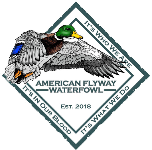 Diamond Mallard Sticker