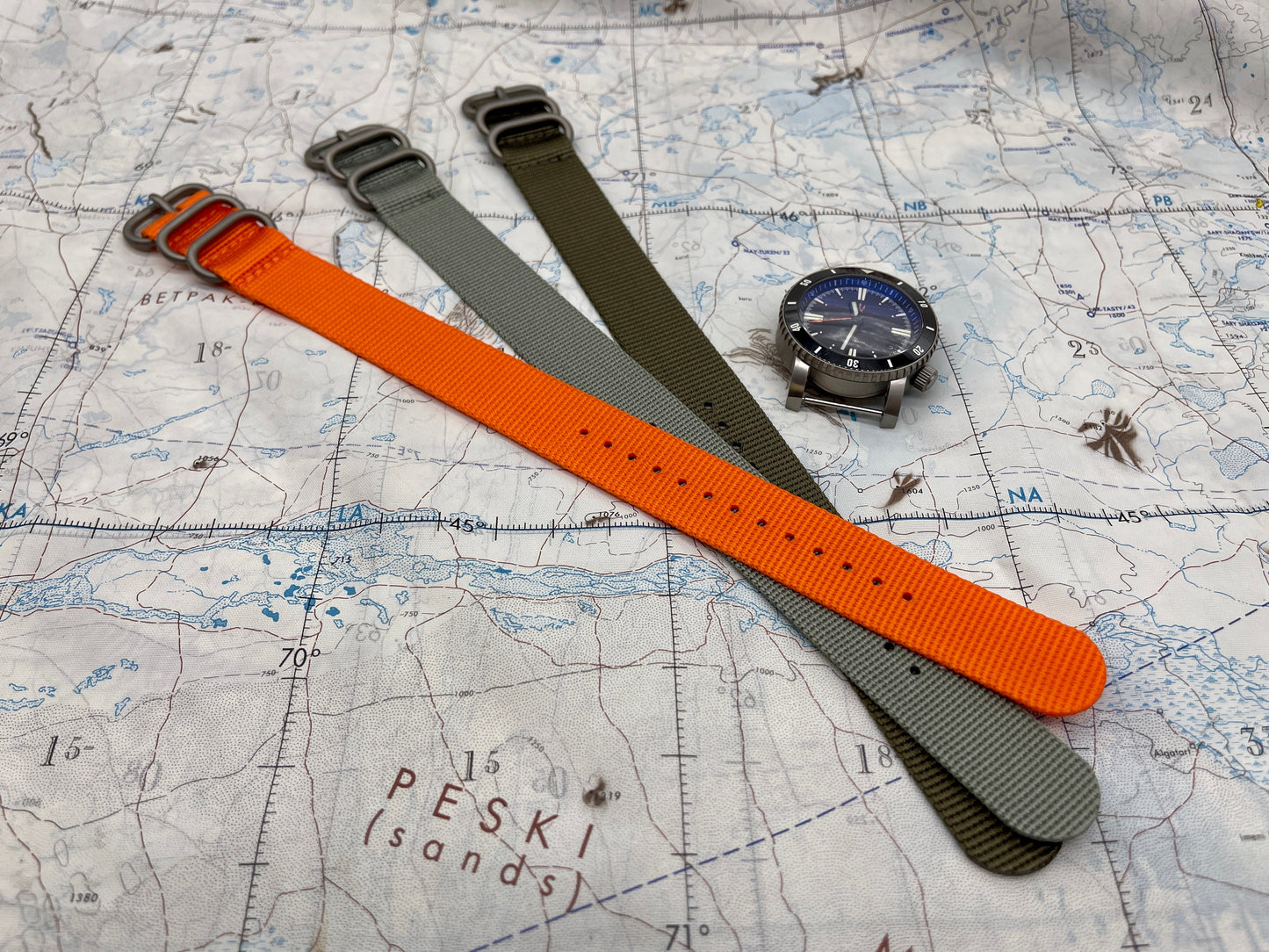 Titanium Zulu® Watch Straps by Maratac® ~ Limited Edition