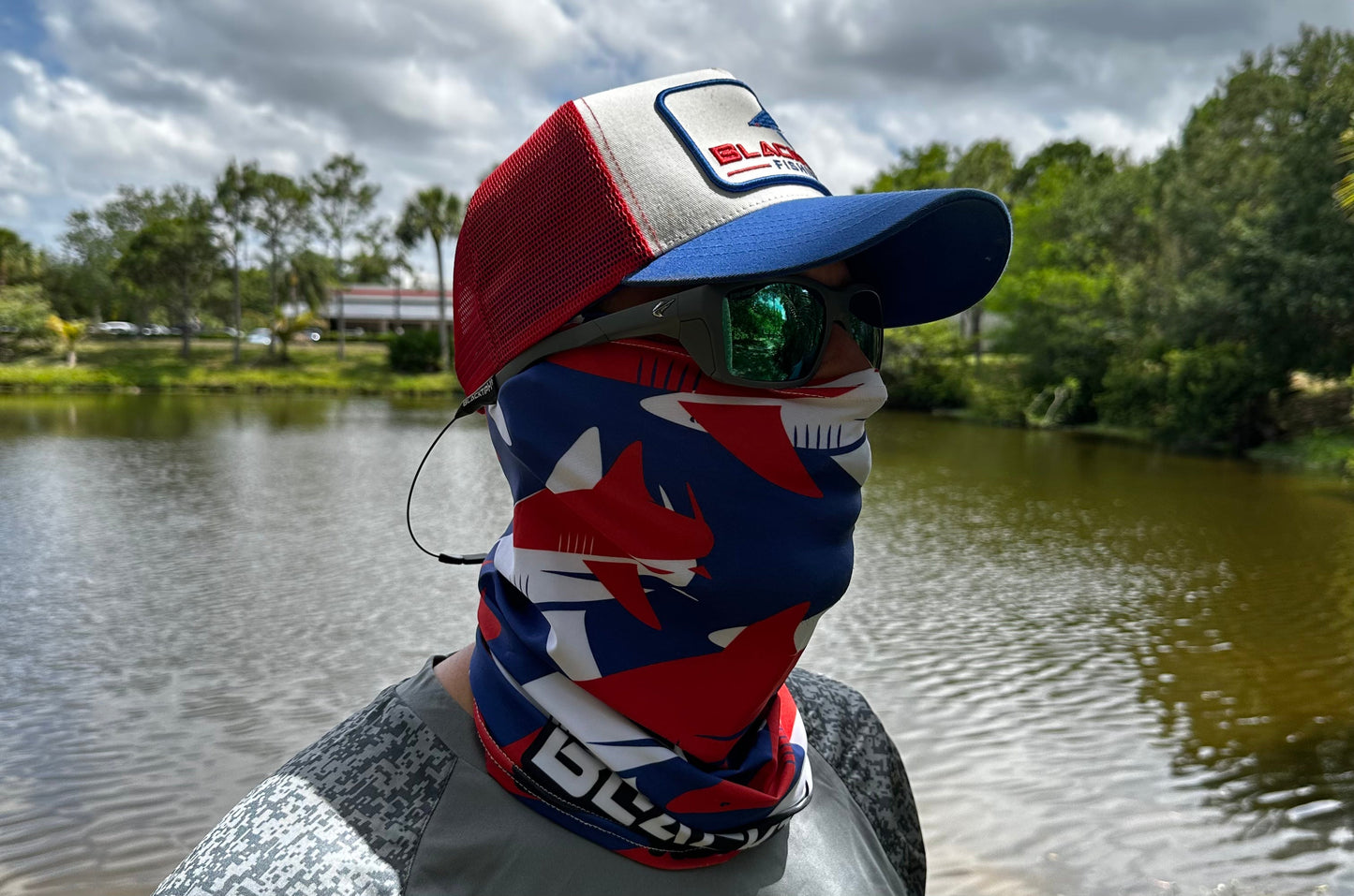 USA BlacktipH Performance Face Shield