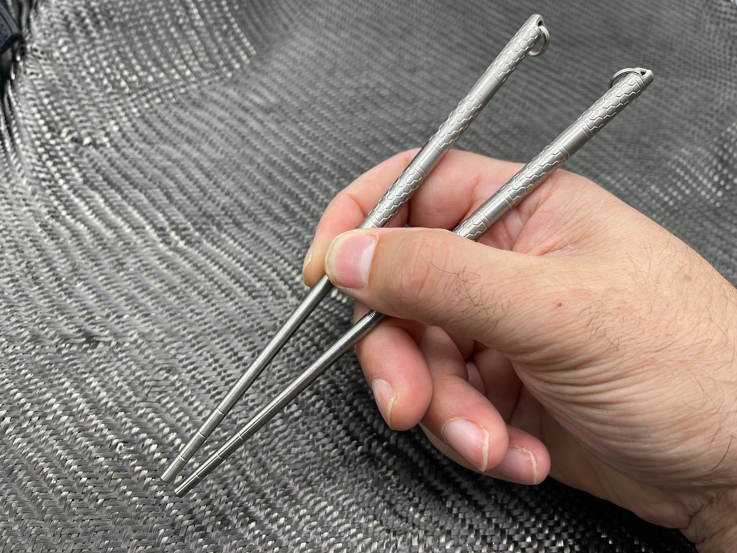 Take 2  - Titanium Chopstick Set by Maratac®