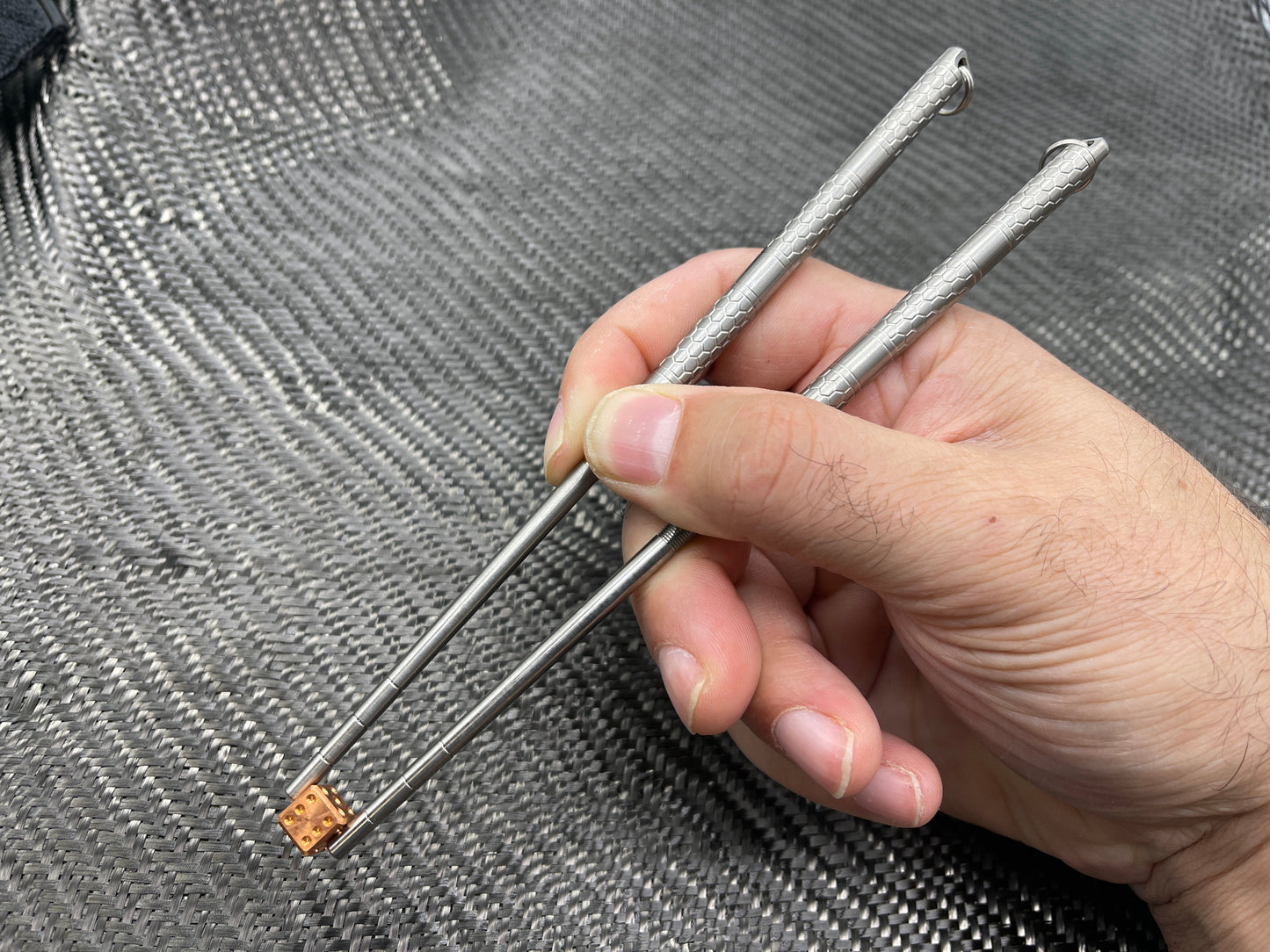 Take 2  - Titanium Chopstick Set by Maratac®