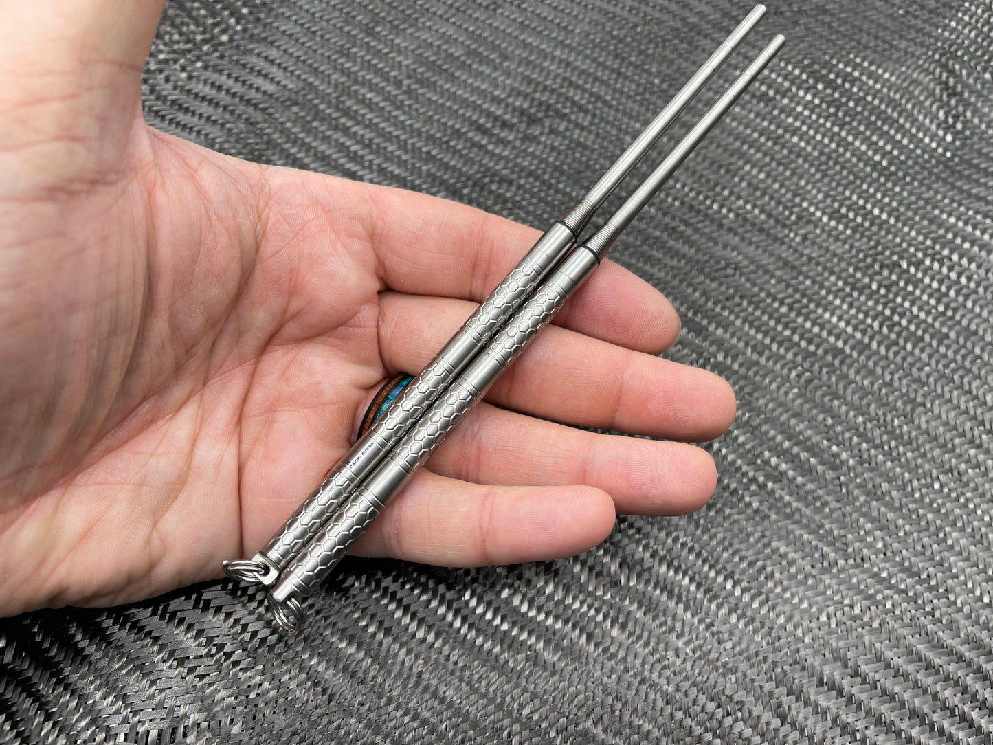 Take 2  - Titanium Chopstick Set by Maratac®