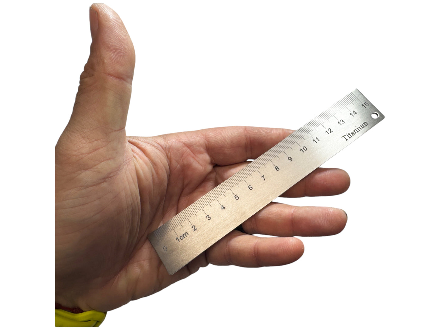 Beefy Titanium Precision 6" Inch / 15CM  Ruler