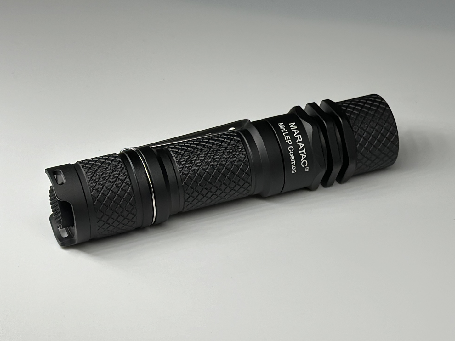 Mini LEP Cosmos - Laser Flashlight 14500 By Maratac® - Matte Black