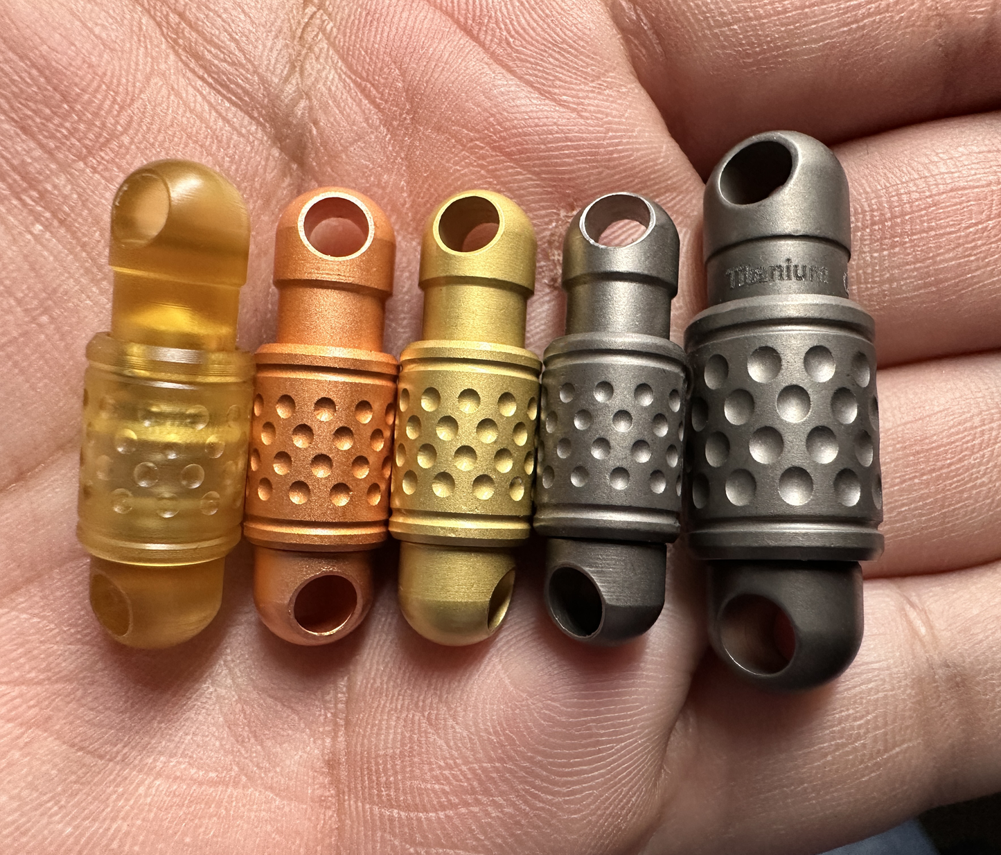 Titanium QD Kwik Release Keychain Coupler