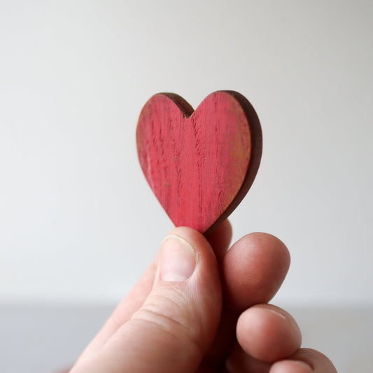 Thin Wooden Hearts