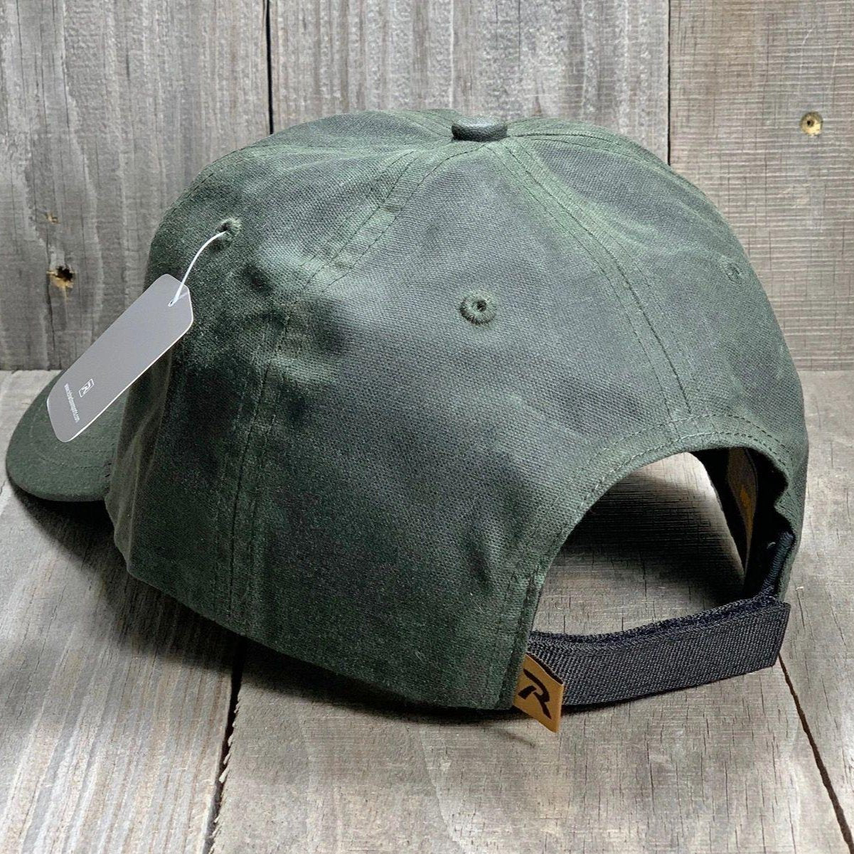 Solid Olive Waxed Cap