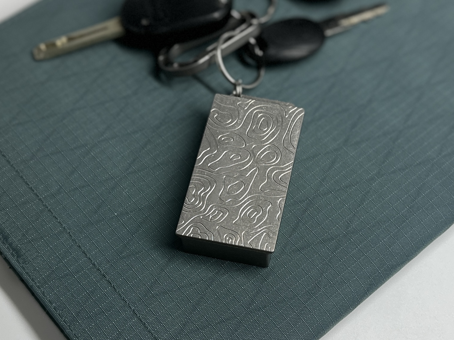 Titanium Pocket Strong Box With Loop - Gen 2