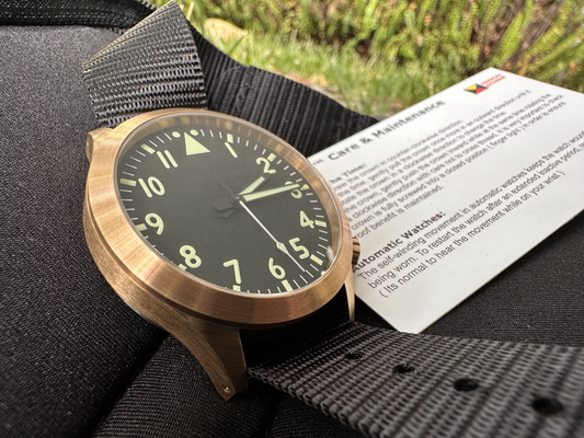 Bronze Pilot Automatic Watch by Maratac®