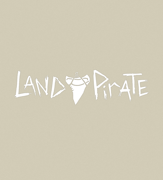 Land Pirate Shark Tooth Decal