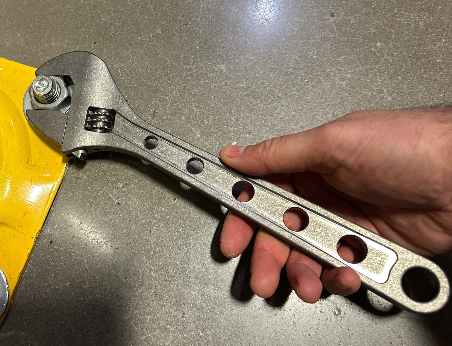 12 Inch  - Titanium Adjustable Wrench - ( NSN Pending ) ( New 2025 Small Batch )