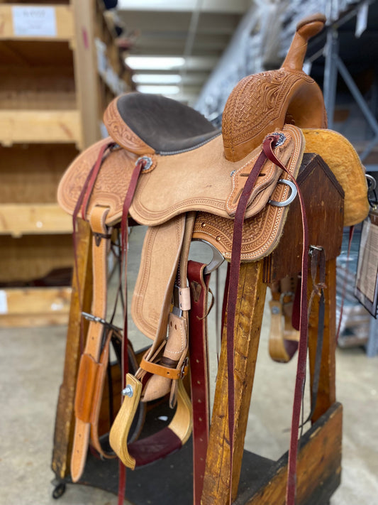 13" All around Barrel Saddle