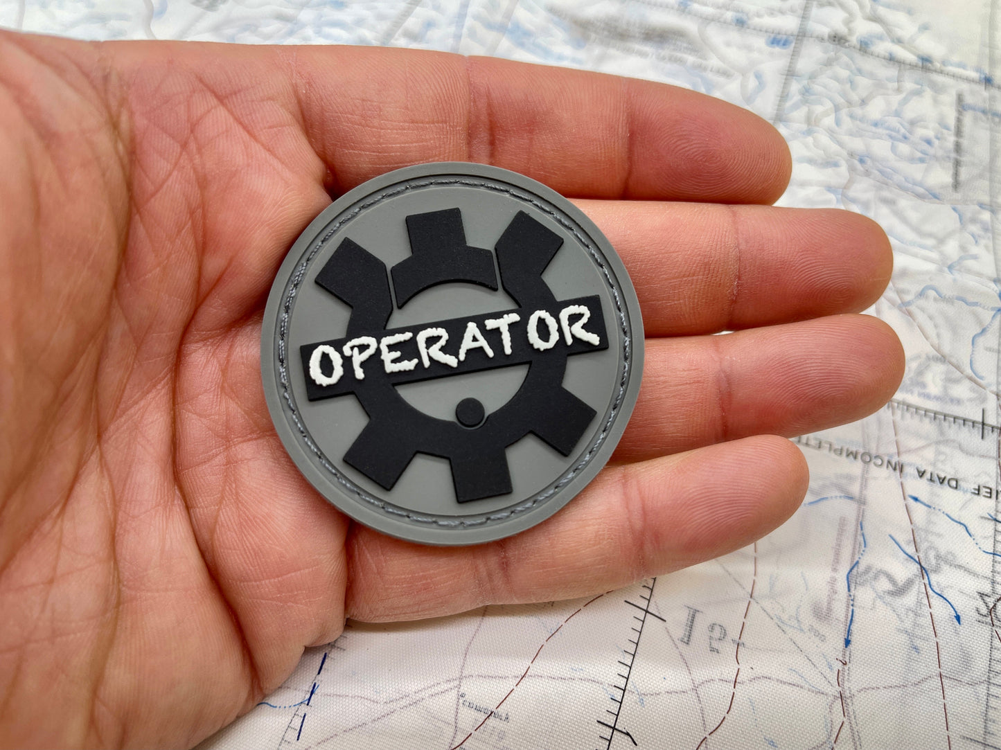 Equipment Operator Glow PVC Patch