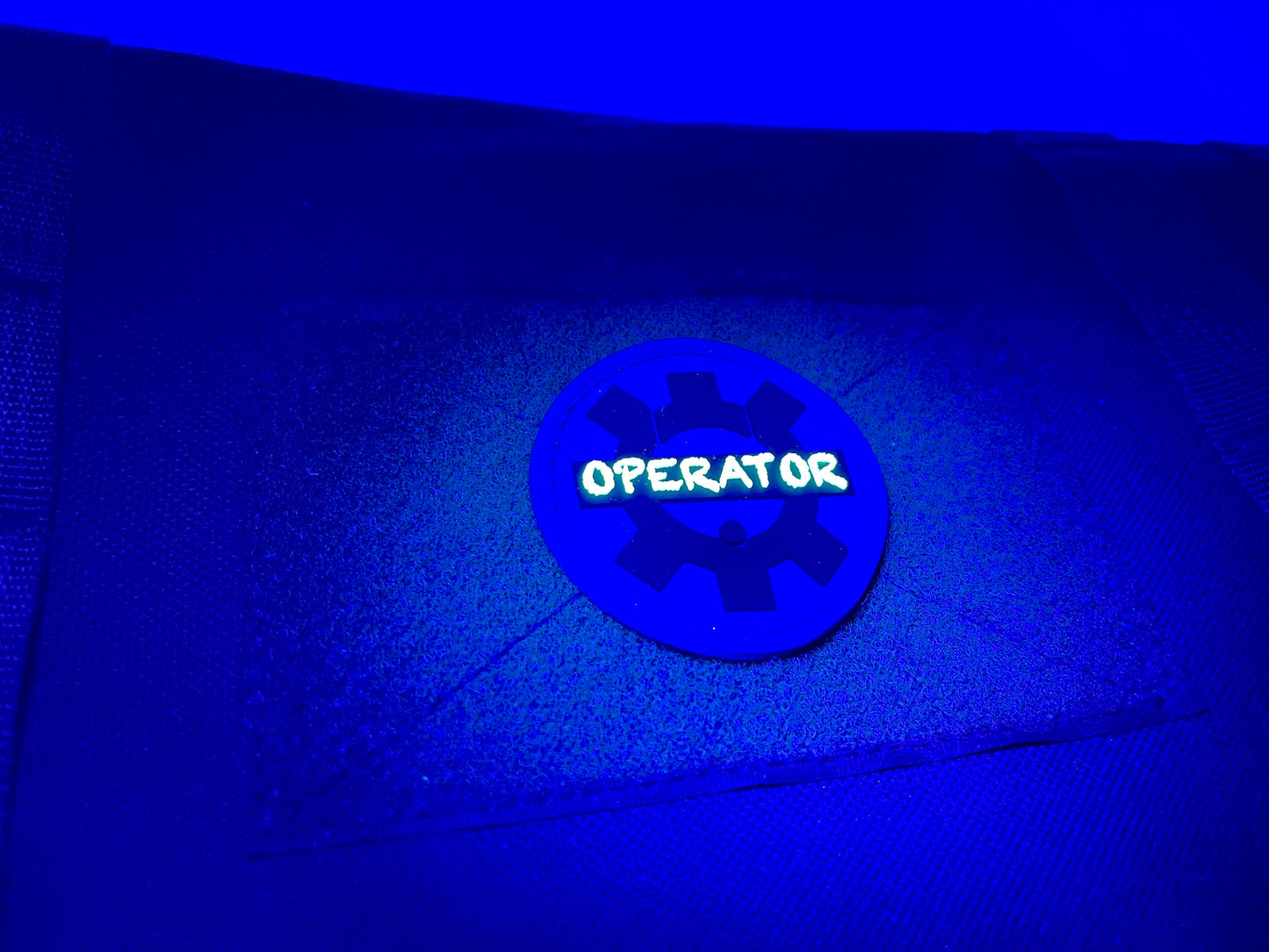 Equipment Operator Glow PVC Patch