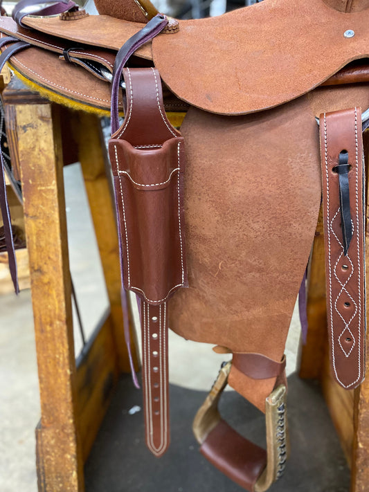 Hunter Chestnut Long Gun Flank Scabbard