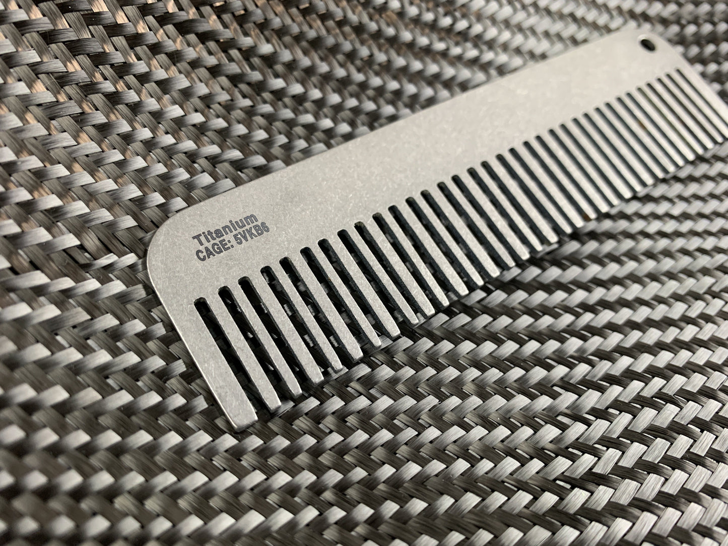 Exclusive Titanium Comb - Limited Overrun!