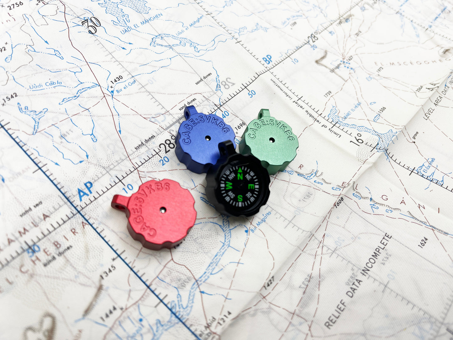 Rugged Anodized Companion Compass ~ Gen 2