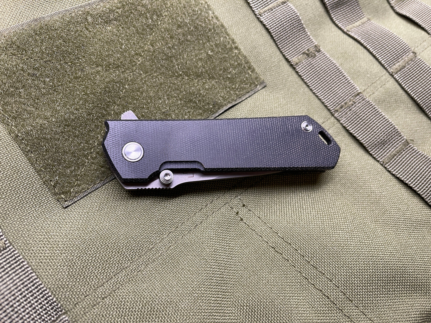 Micarta - Assisted Quick Flip D2 Saber Kihon - Boker Knife - Serialized