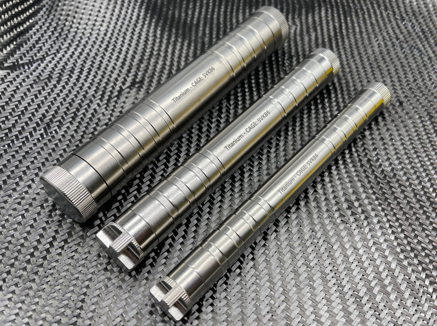 Titanium TubeATon - Gen 2 ( 3 Sizes )