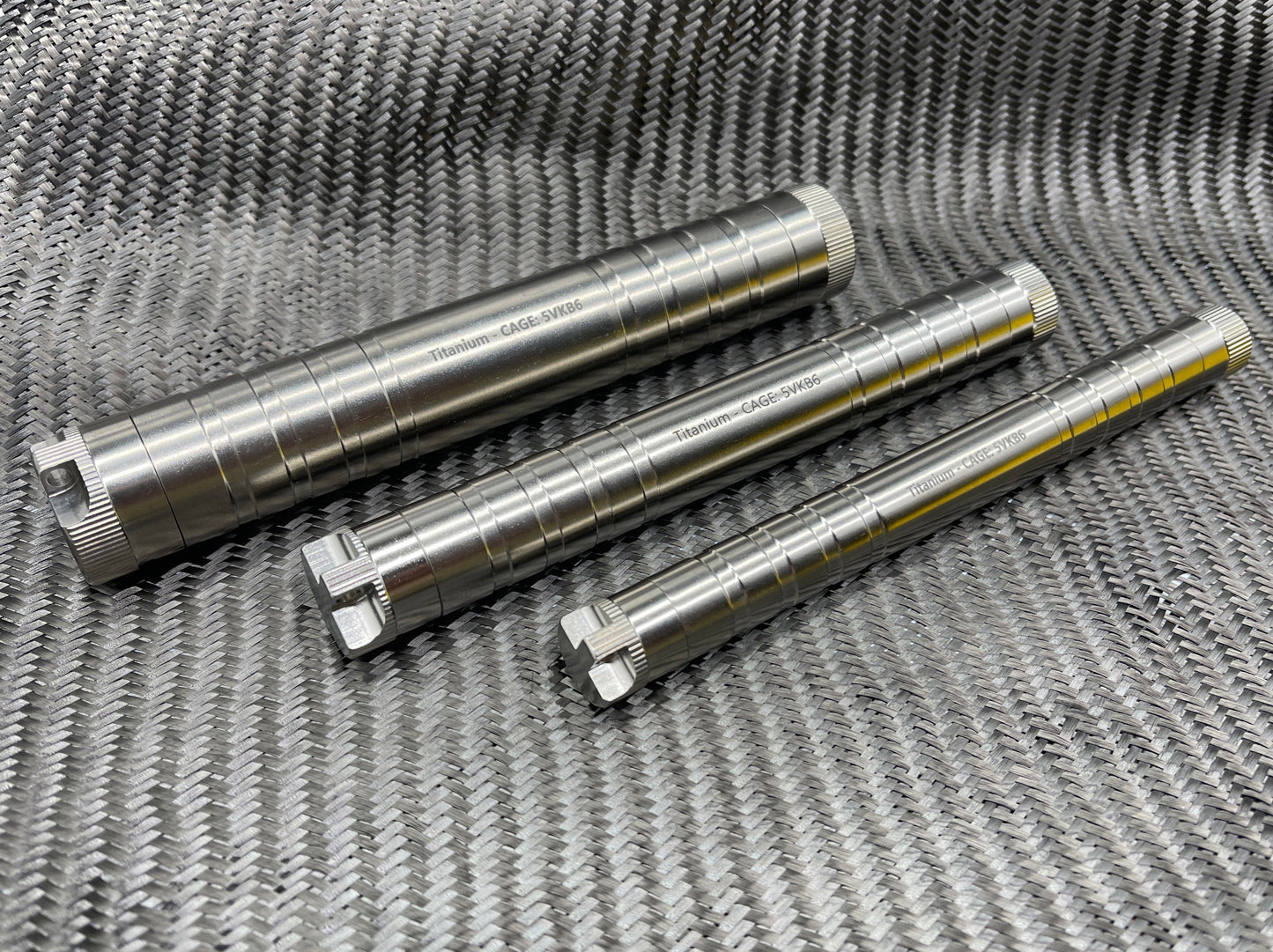 Titanium TubeATon - Gen 2 ( 3 Sizes )