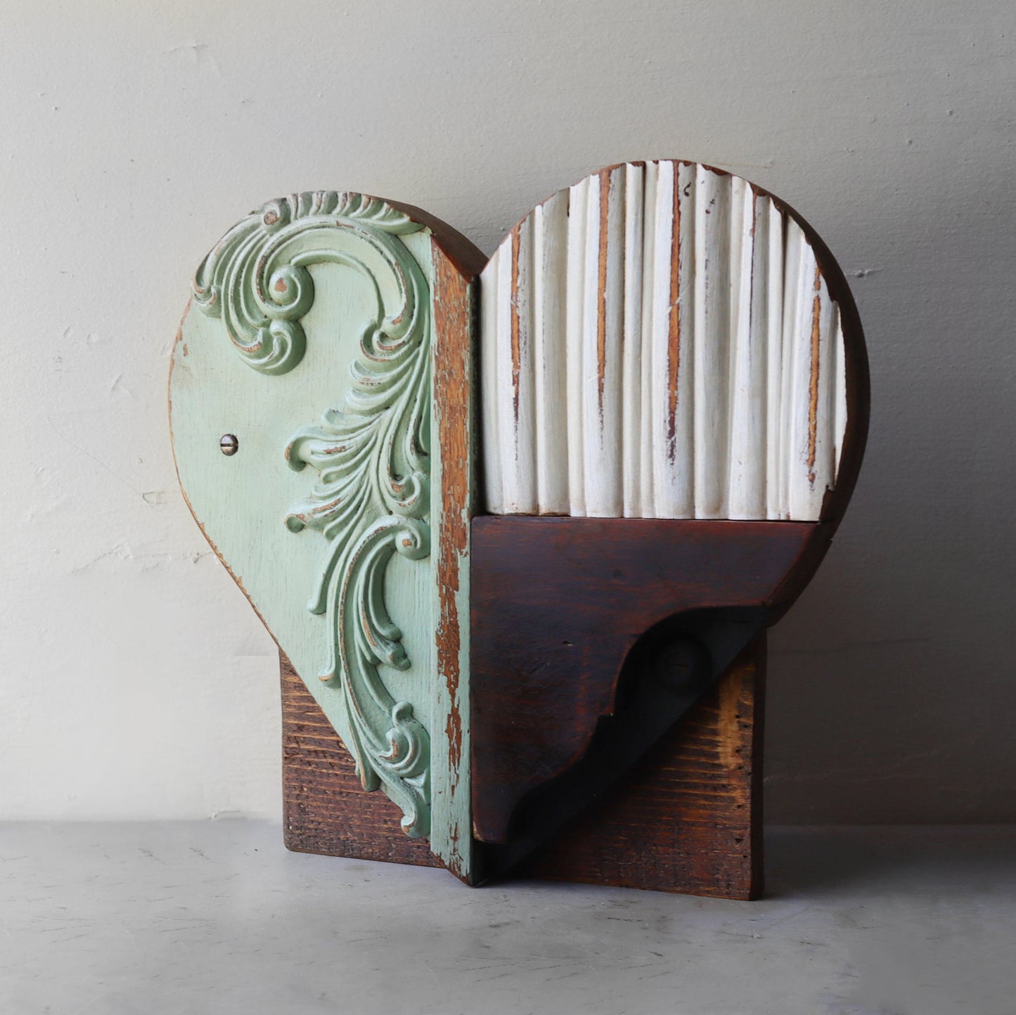 Reclaimed Wooden Heart Emojis