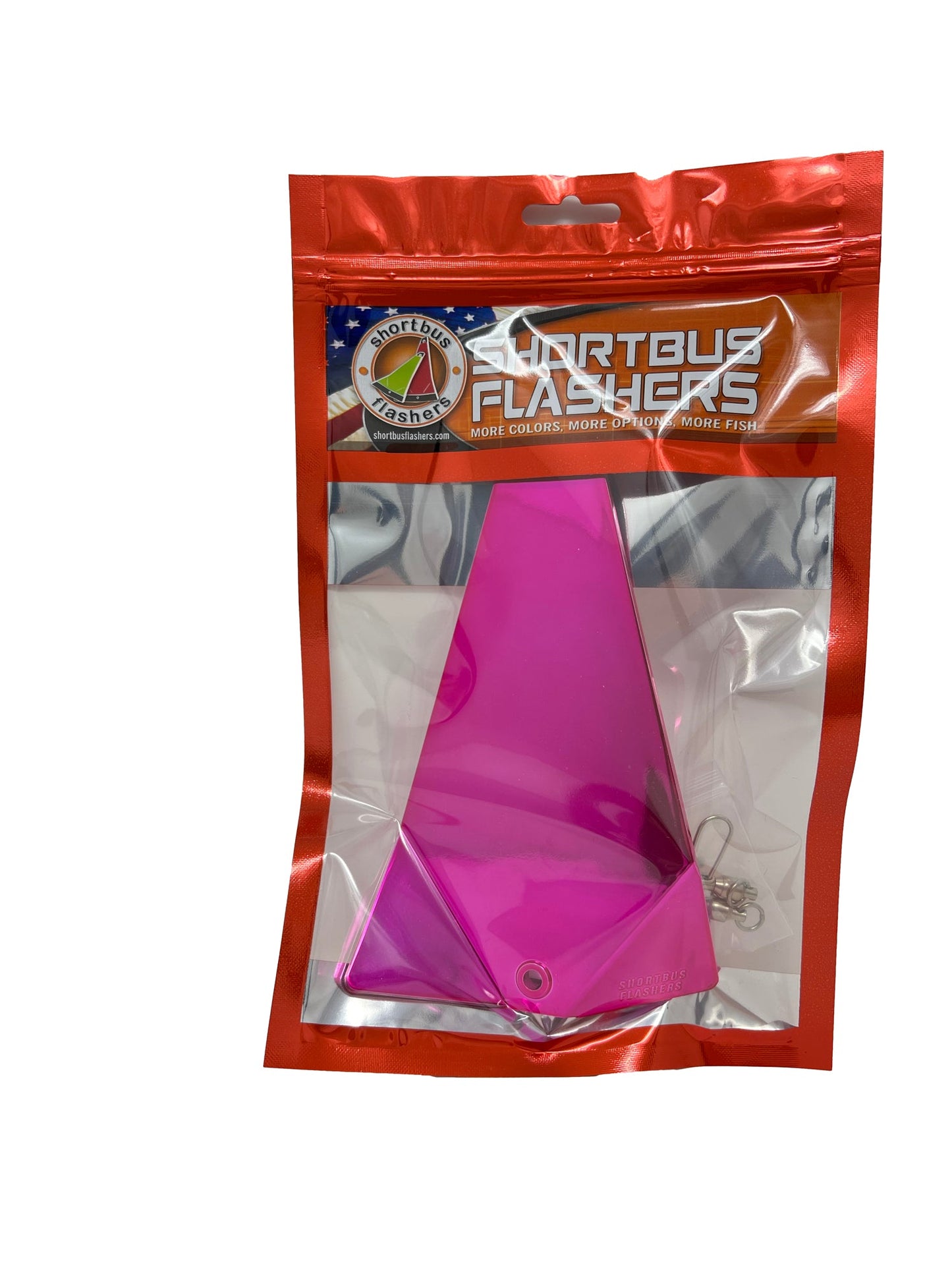 Candy Triangle Pink Mirror Flasher