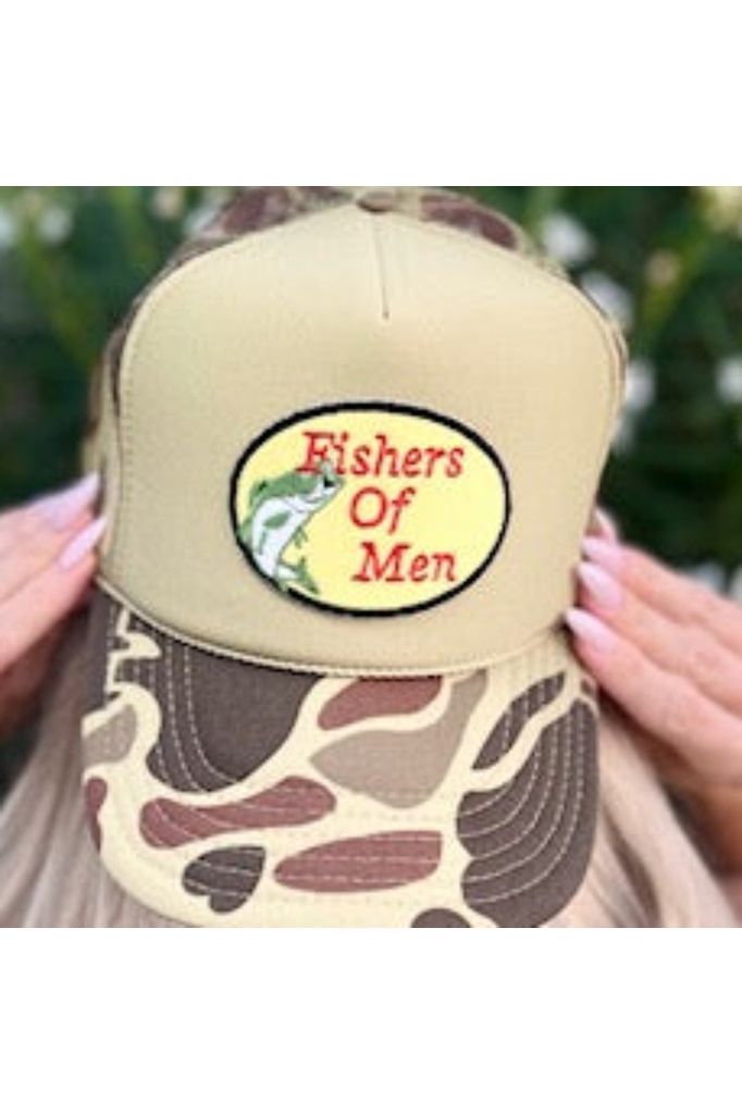 Fishers of Men Camo Foam Trucker Hat