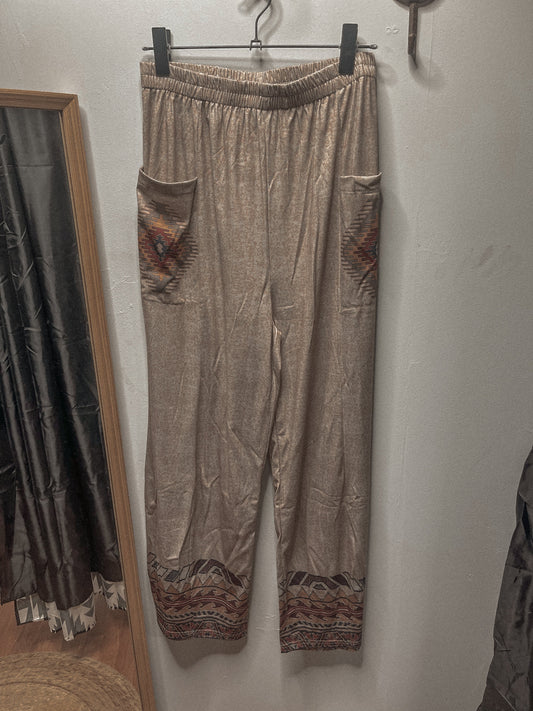 Aztec Print Lounge Pants