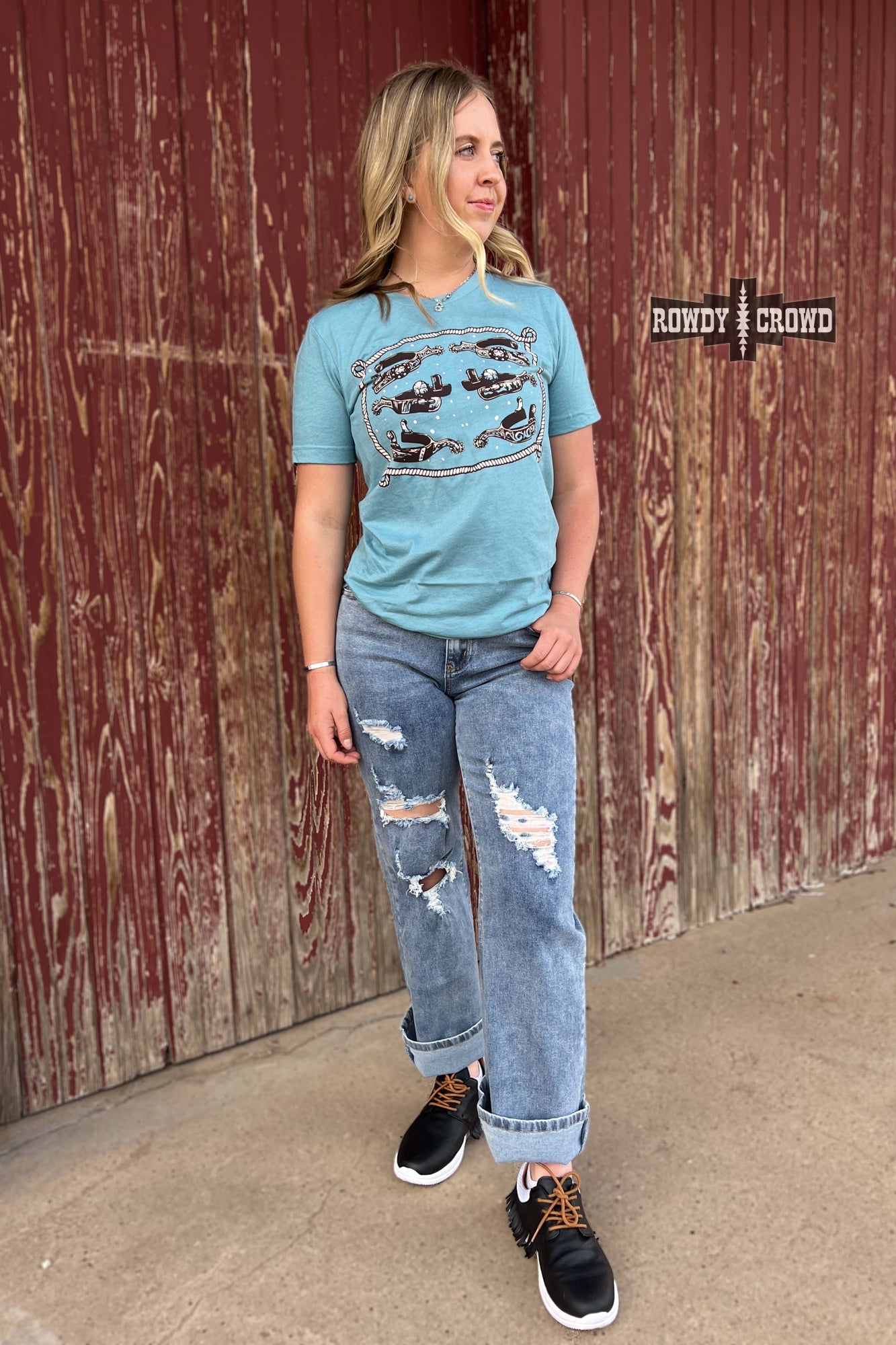 Cowgirl Spurs Tee