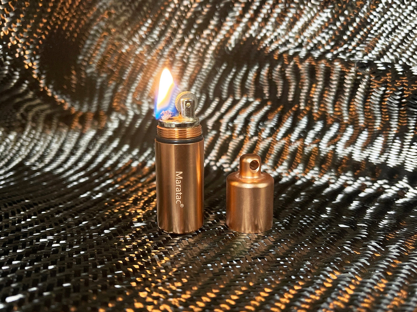 Copper XL Peanut Lighter Gen 3 By Maratac®