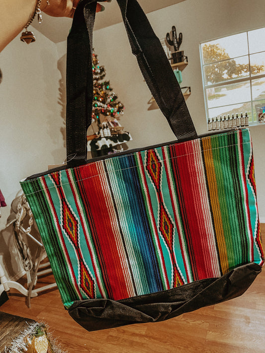 Serape Aztec Tote