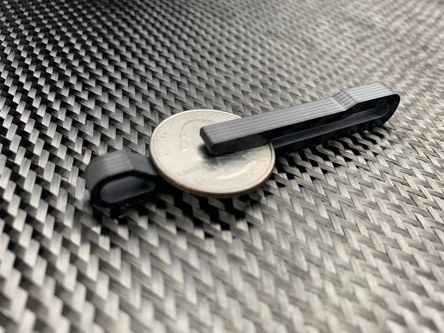 Carbon Fiber Key Amigo Key Clip