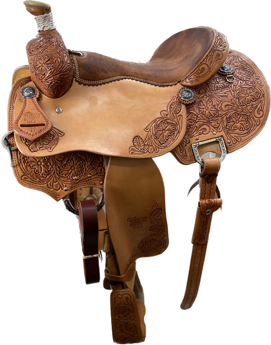 Colorado Saddlery Tooled Trail 16"