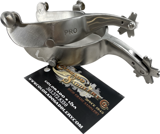 Pro Series Bull Riding Spur (SS)