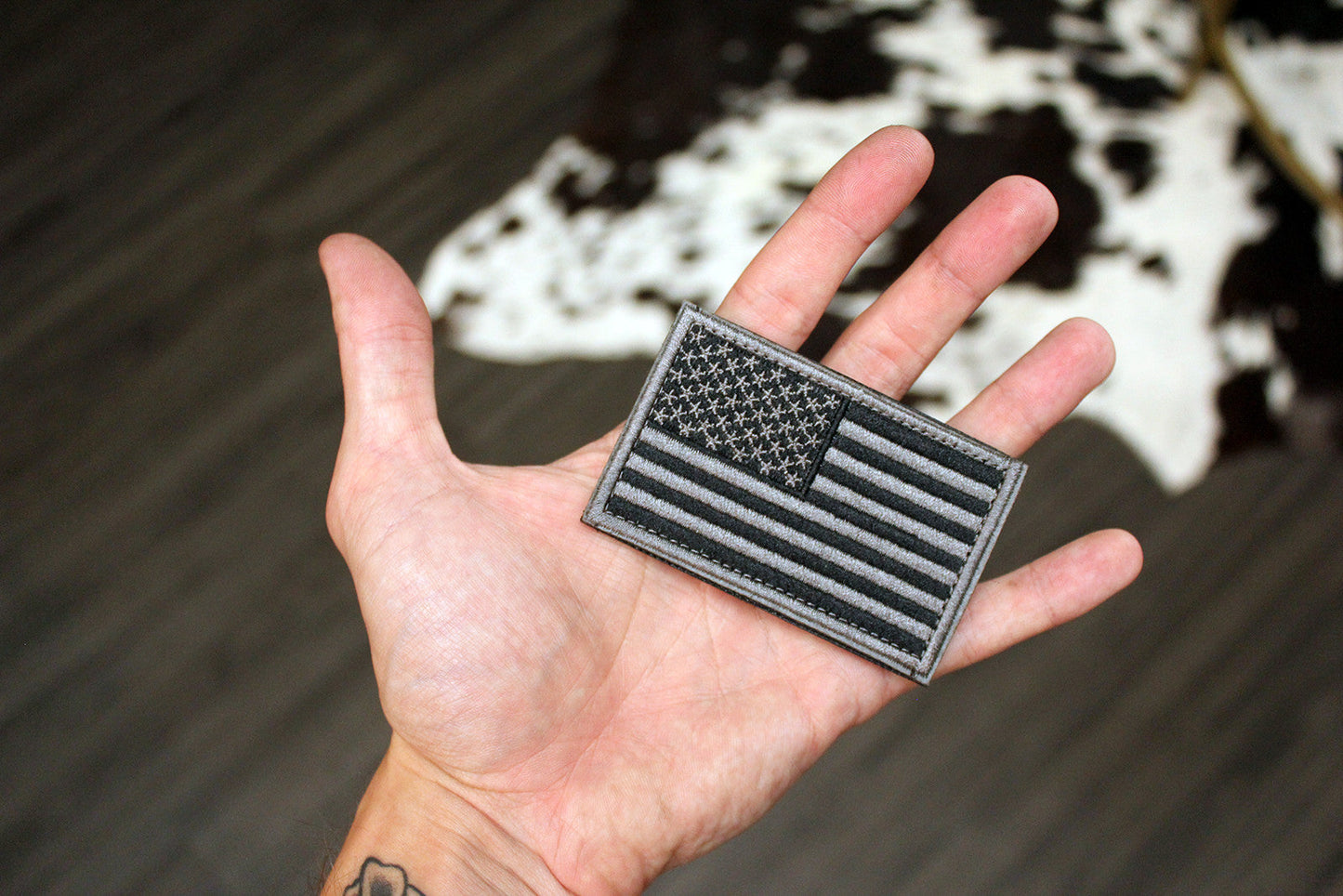 6 American Flag Morale Patch Bundle (Embroidered)