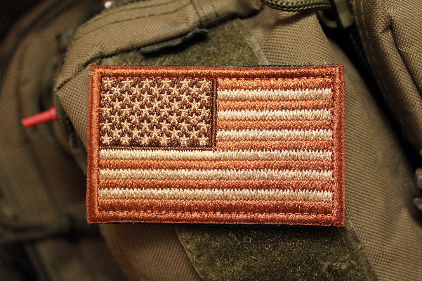 6 American Flag Morale Patch Bundle (Embroidered)