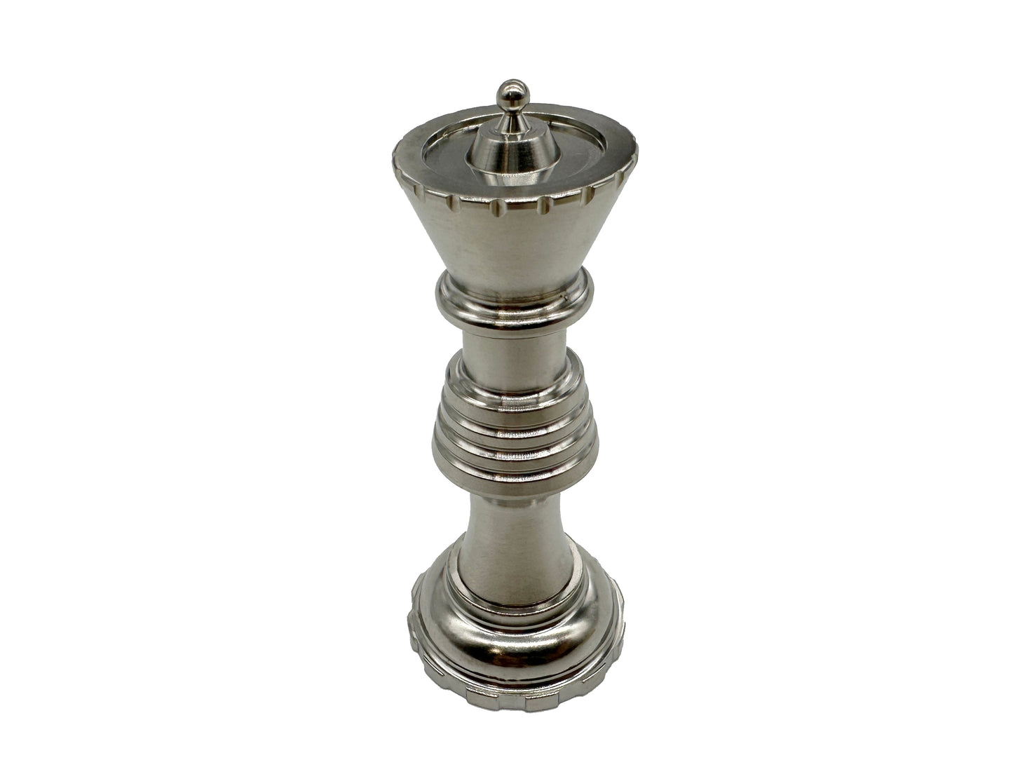 Titanium Queen Chess Piece - Secret Capsule