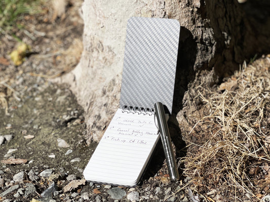 Weather Proof Carbon Fiber Notebook