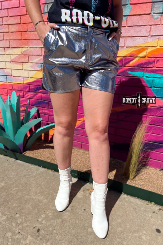 Marfa Metallic Shorts