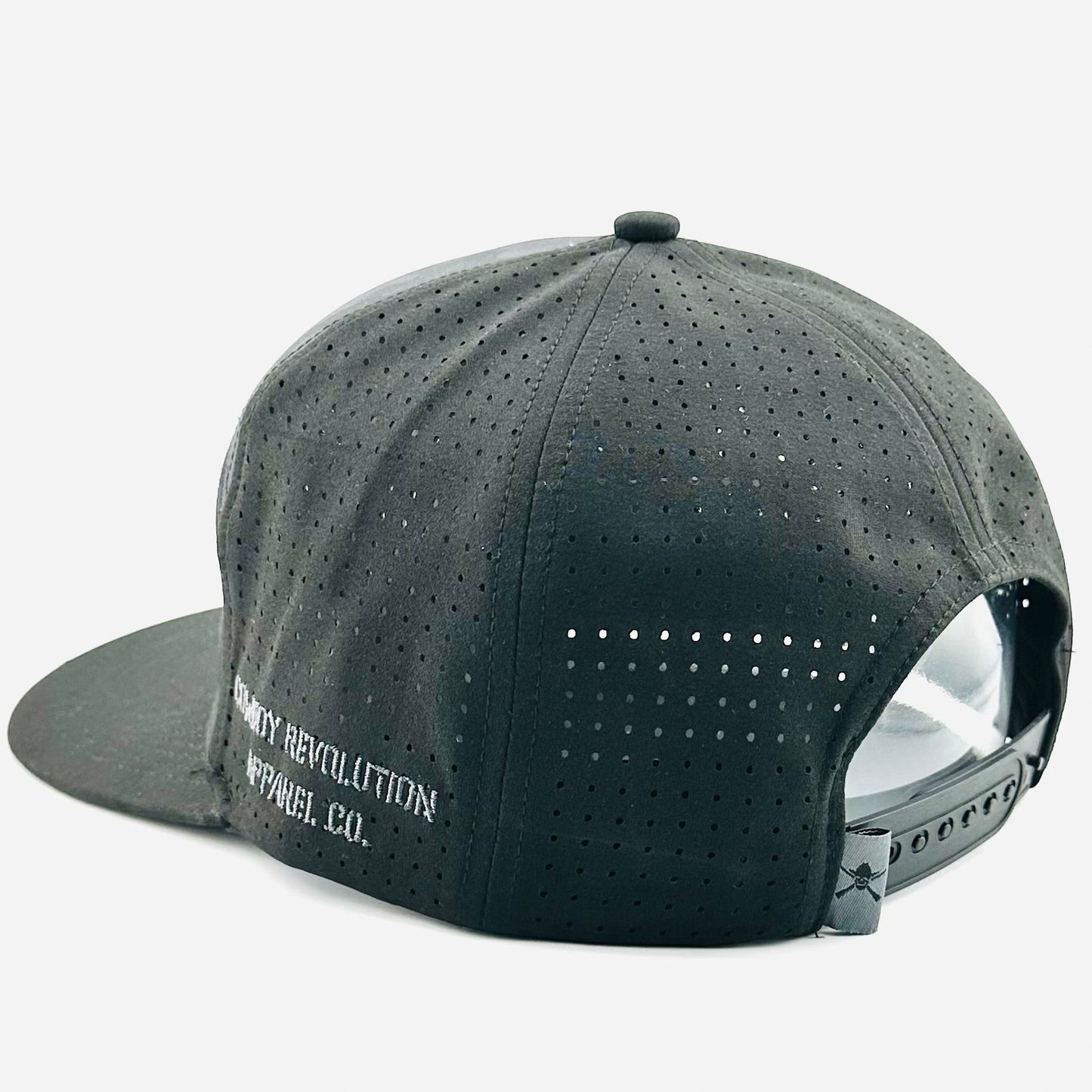 “Before The Dawn” - Cowboy Revolution Dark Camo/Black 6-panel Flatbill Hat