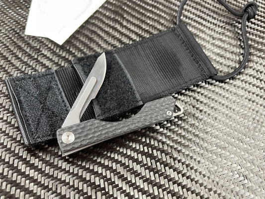 Carbon Fiber Folding Craft Scalpel Knife