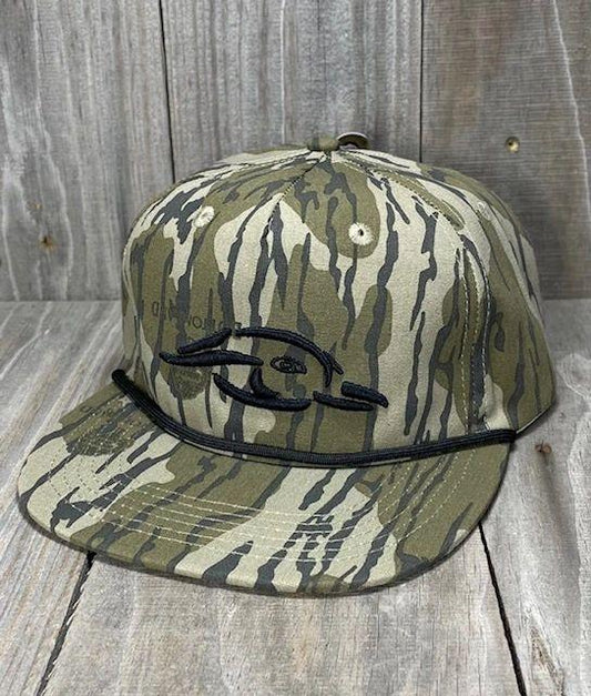 Old Rope Hat Original Bottomland Mossy Oak w- AFW 3D Puff Logo