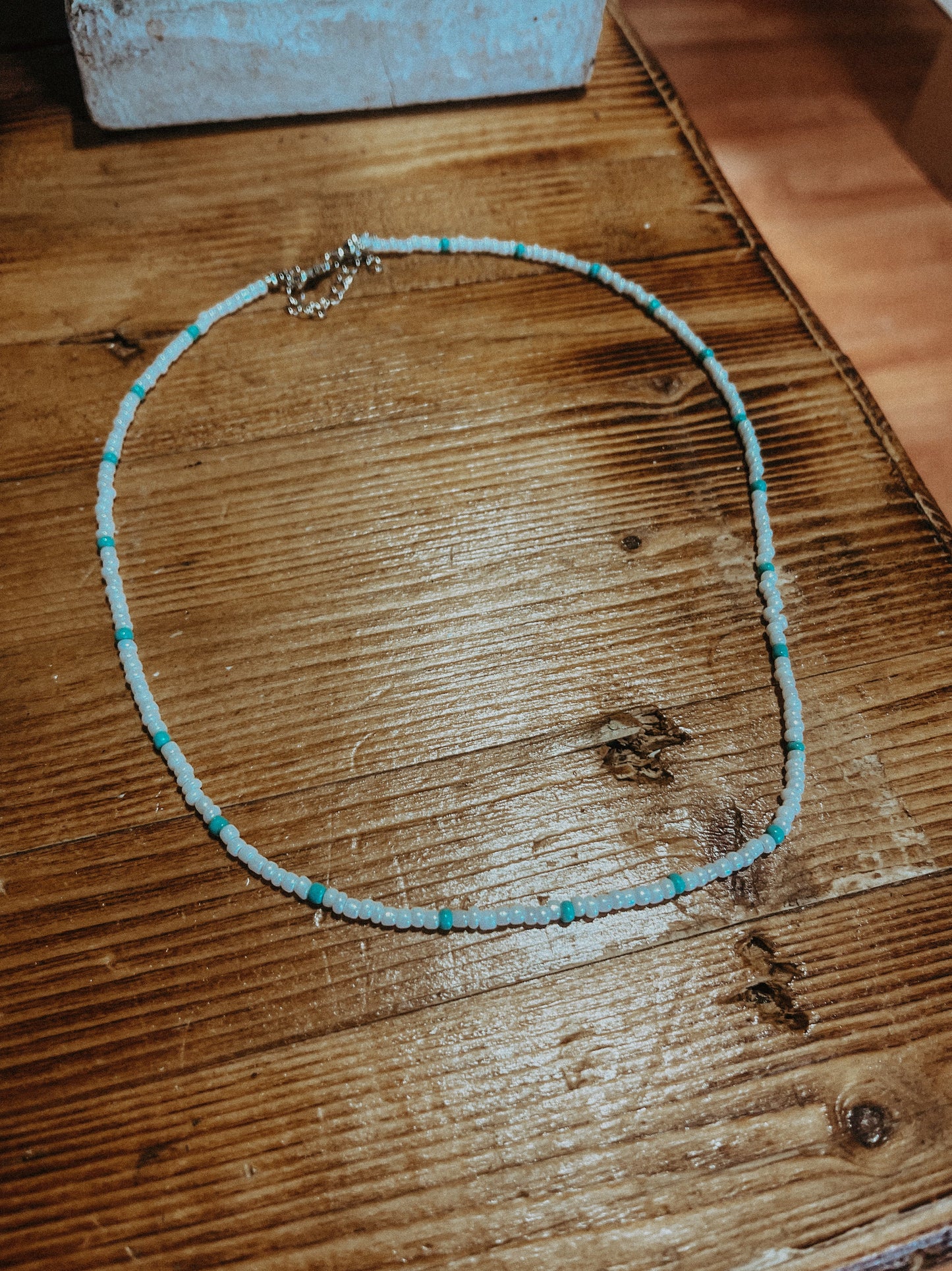 Seed Bead Choker Necklace