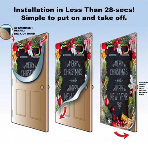 Mother's Day Roses Door Cover