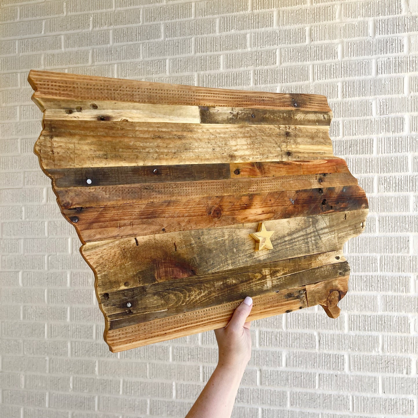 Pallet Wood State Art