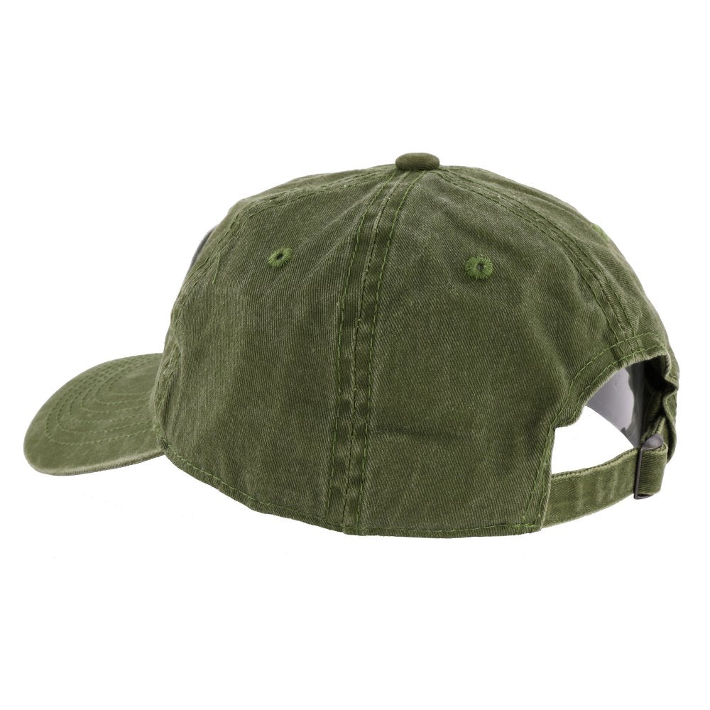 Hat - Jeep Chino Twill Patch - Light Olive