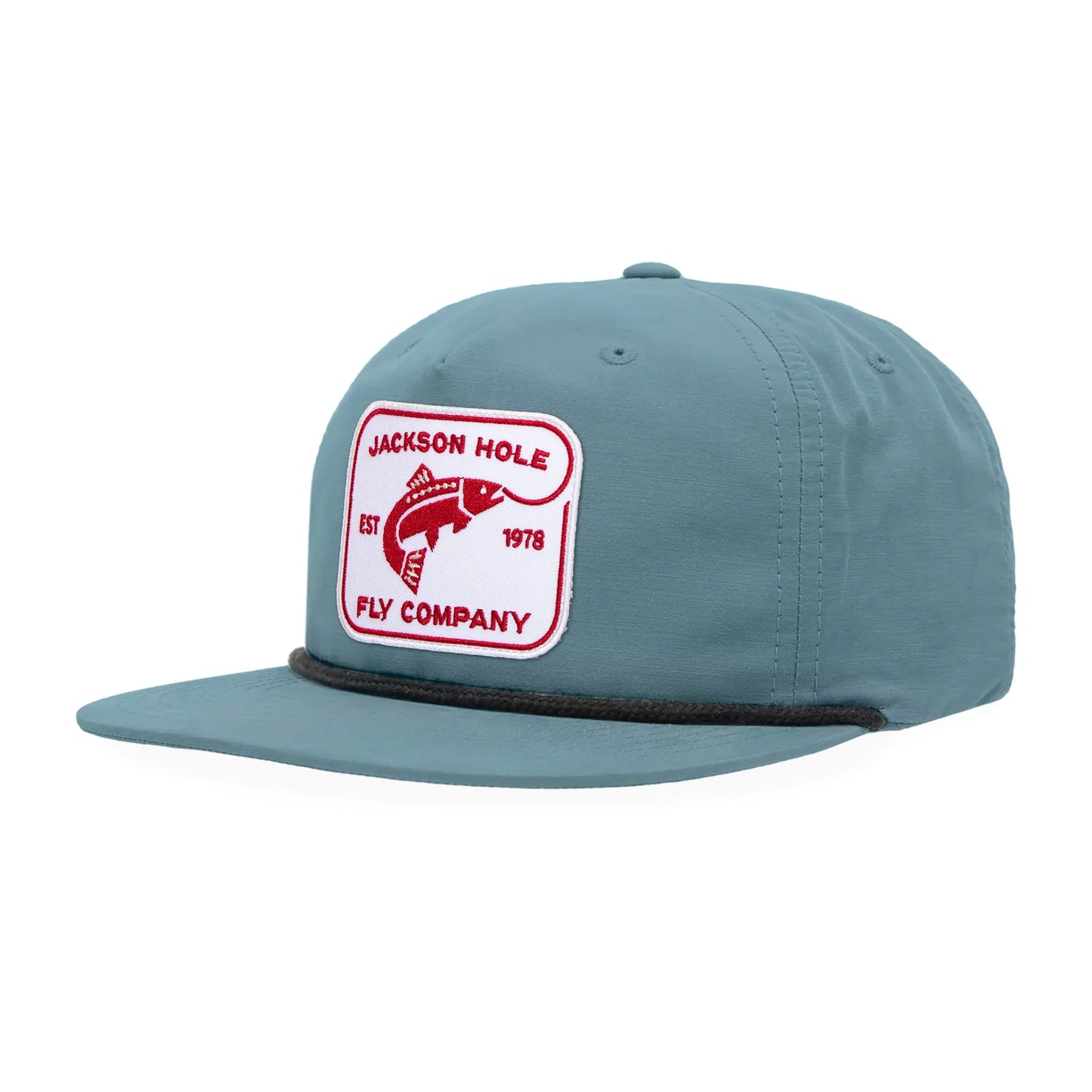 JHFLYCO Brushed Cotton Ball Cap - Rectangle Logo